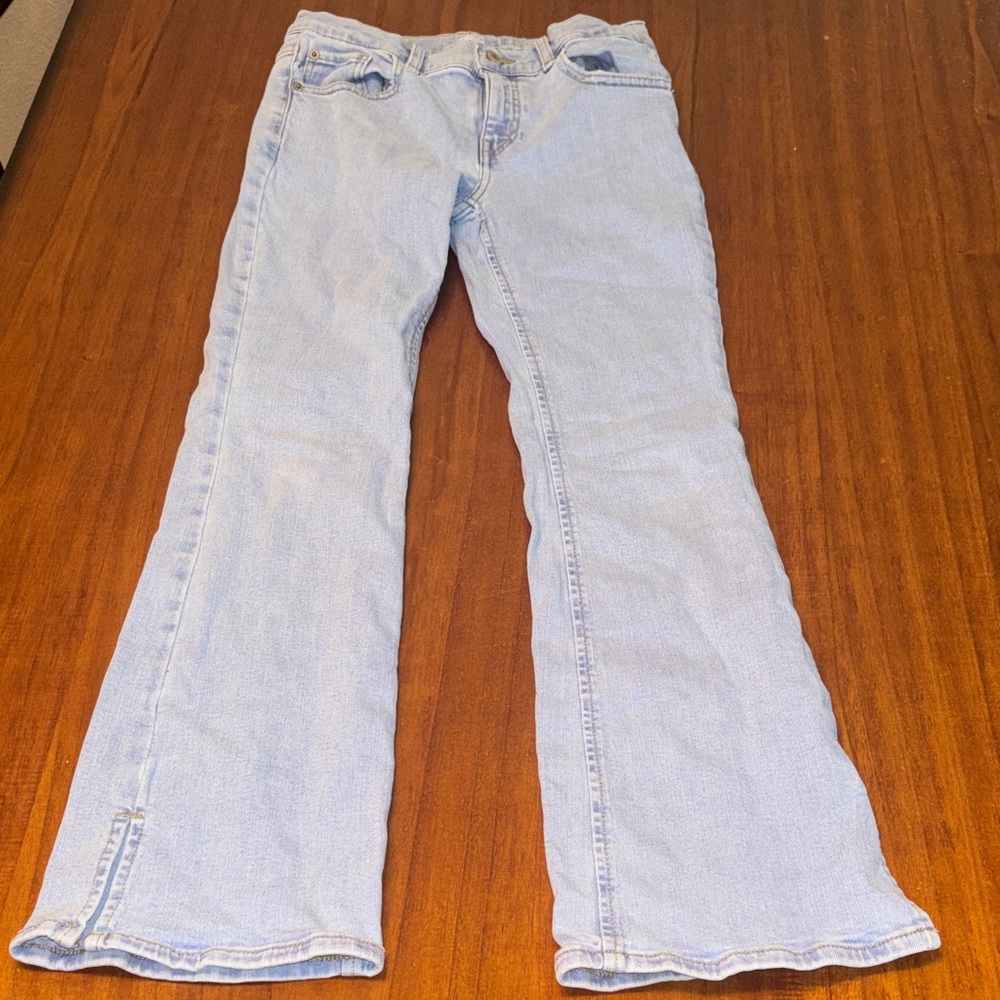 Girls flare jeans